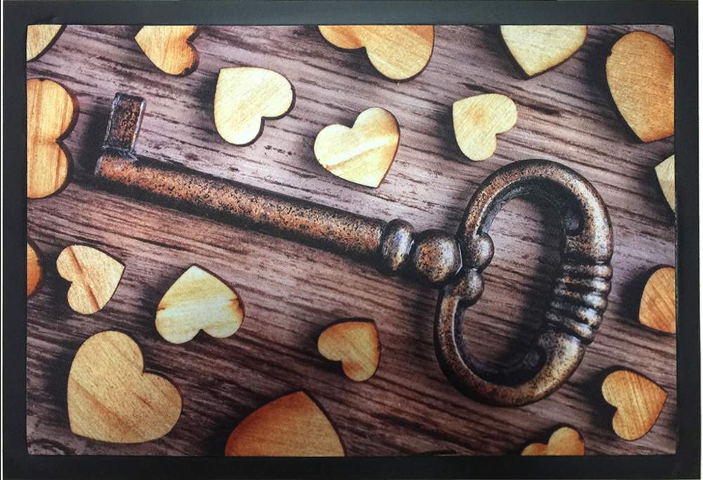 Коврик интерьерный  40х60  Ключ ,SUNSTEP