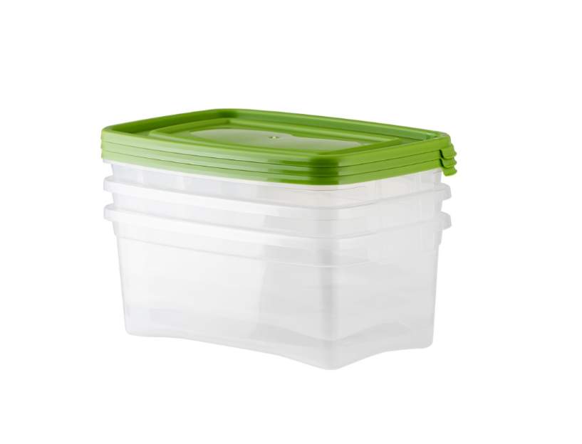 ПОЛИМЕРБЫТ Комплект контейнеров 4357001 Каскад 3штх1000мл 195х130х110мм 