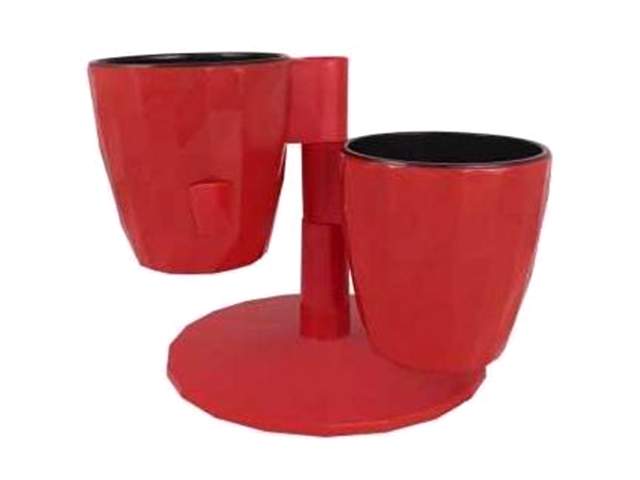 Кашпо  RUBY  Дуэт  Красный  КШ-0946