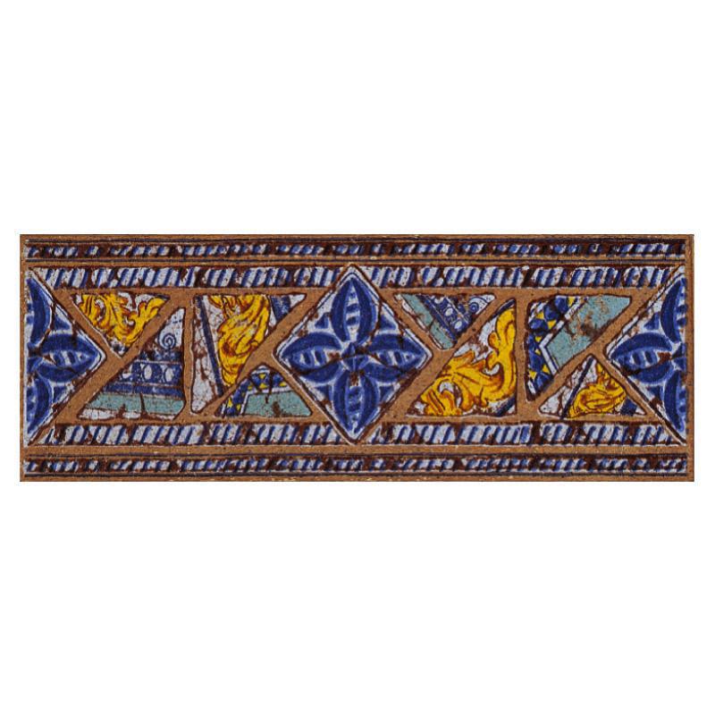 Вставка-подступенник Decors La Balma Azul 120x330 