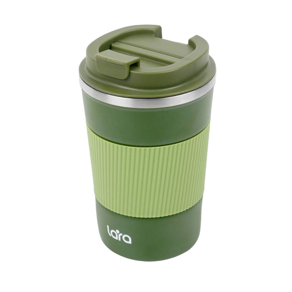 LARA Термокружка LR04-44 Olive 350мл 