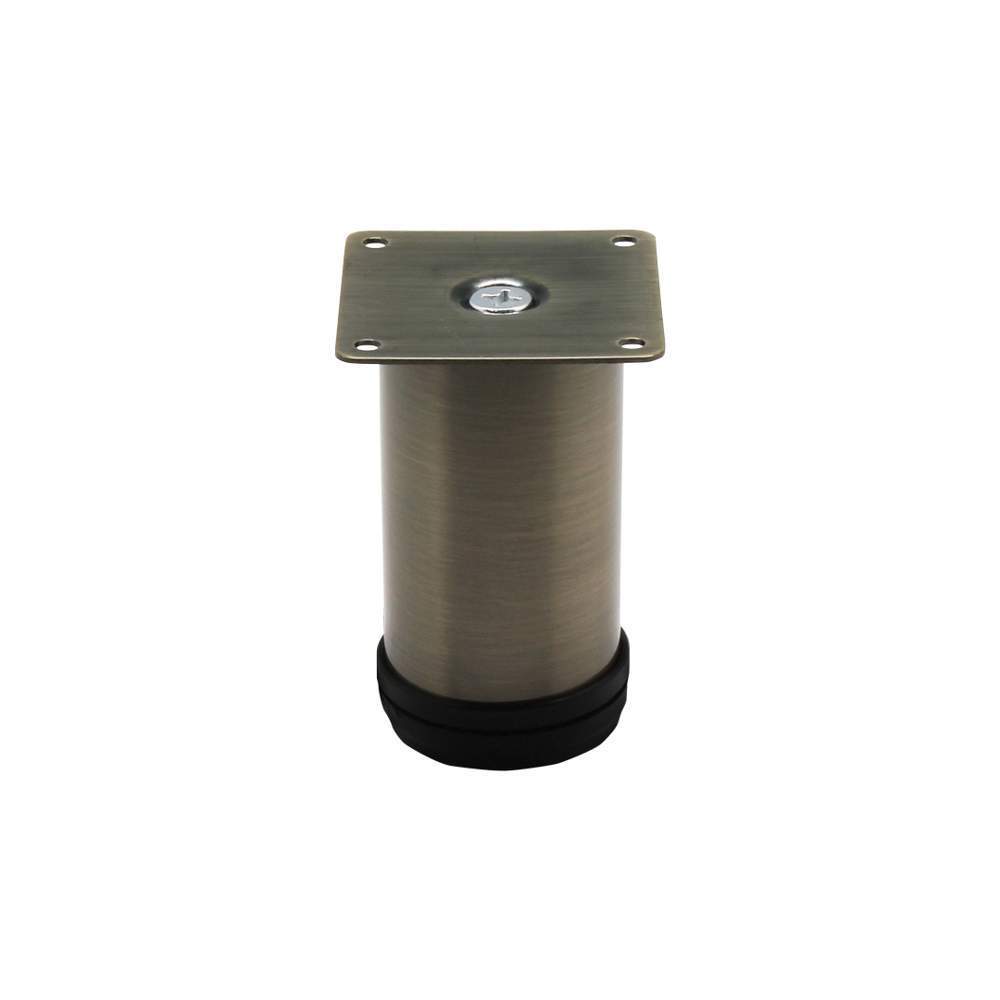 Опора мебельная  N0030-100 регулируемая 50*100 античная бронза