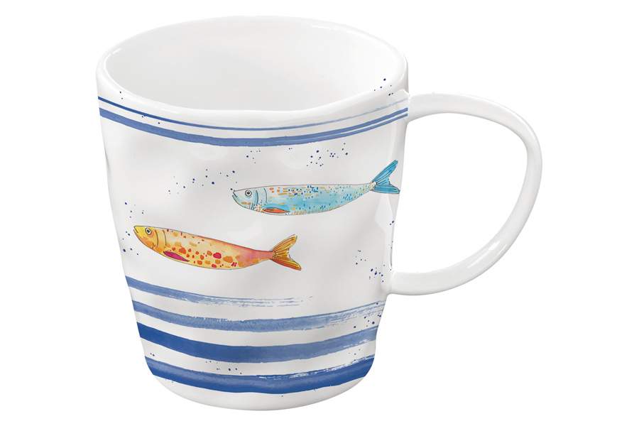 EASY LIFE Морской берег Кружка 350мл EL-R1984/BORD