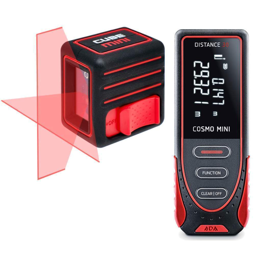 Лазерный уровень CUBE MINI Basic Edition  A00461 + дальномер COSMO mini A00410
