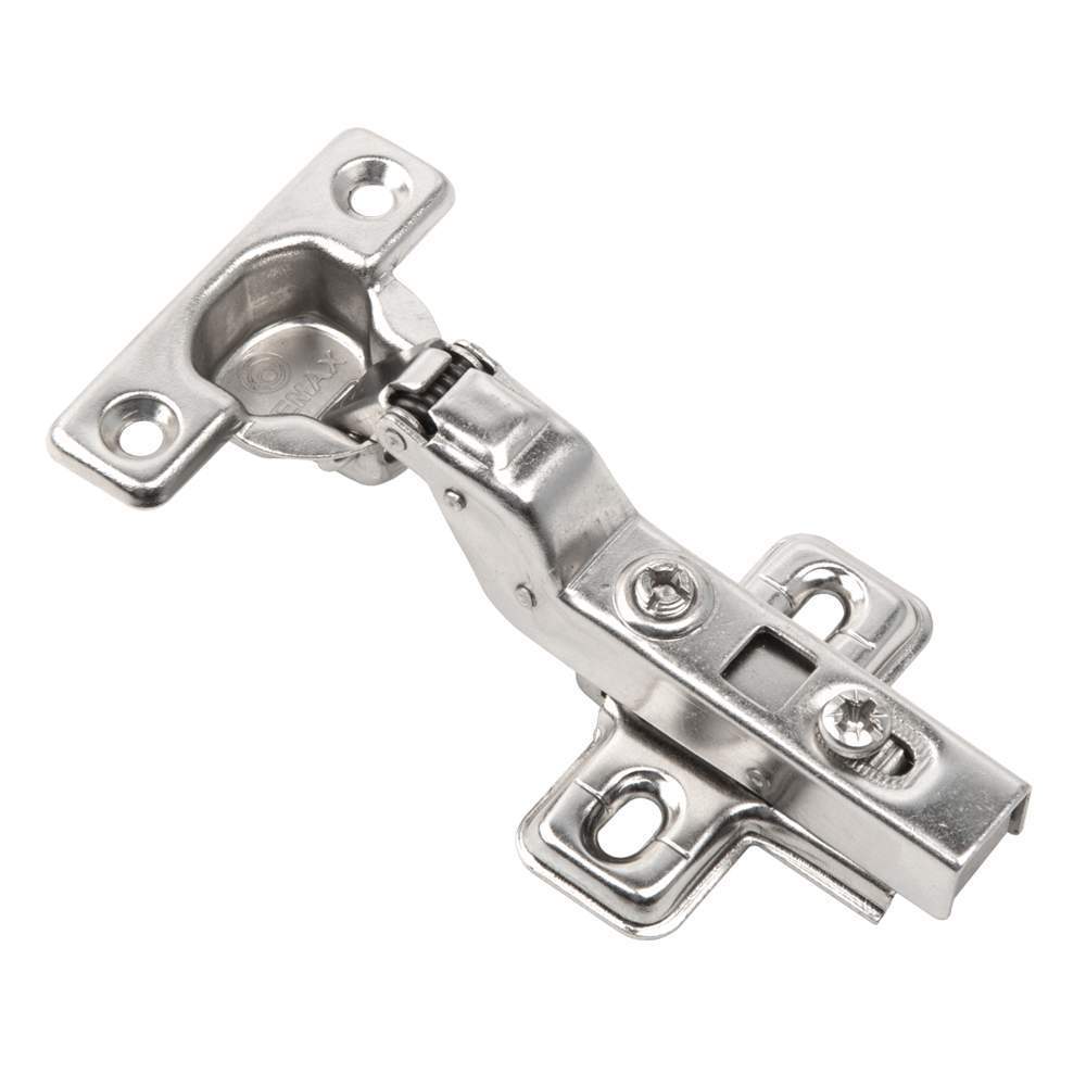 Петля clip-on вкладная Мини с доводчиком 26мм никель M310