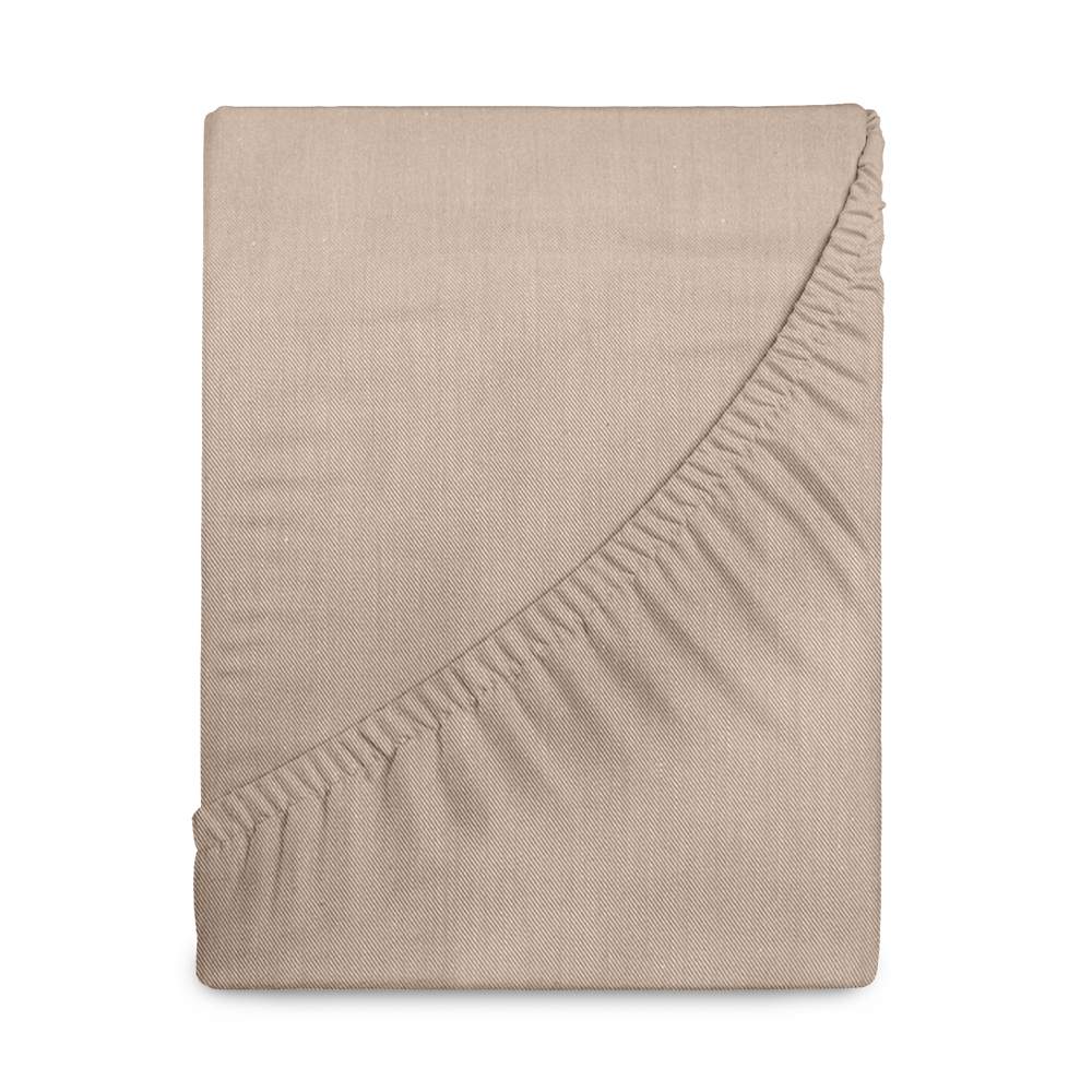 VEROSSA диагональ Melange Praline Простыня 180/200 на резинке 776165