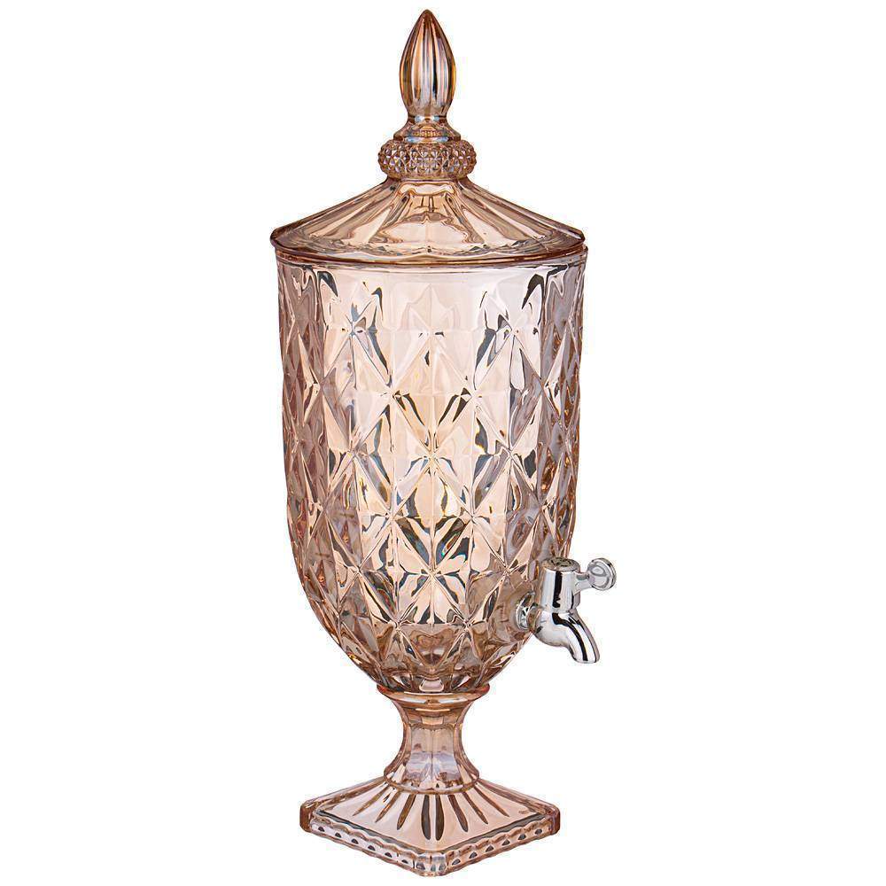 LEFARD Диспенсер д/напитков 691-019 Ромбо 4500мл 19,5х19,5х52см