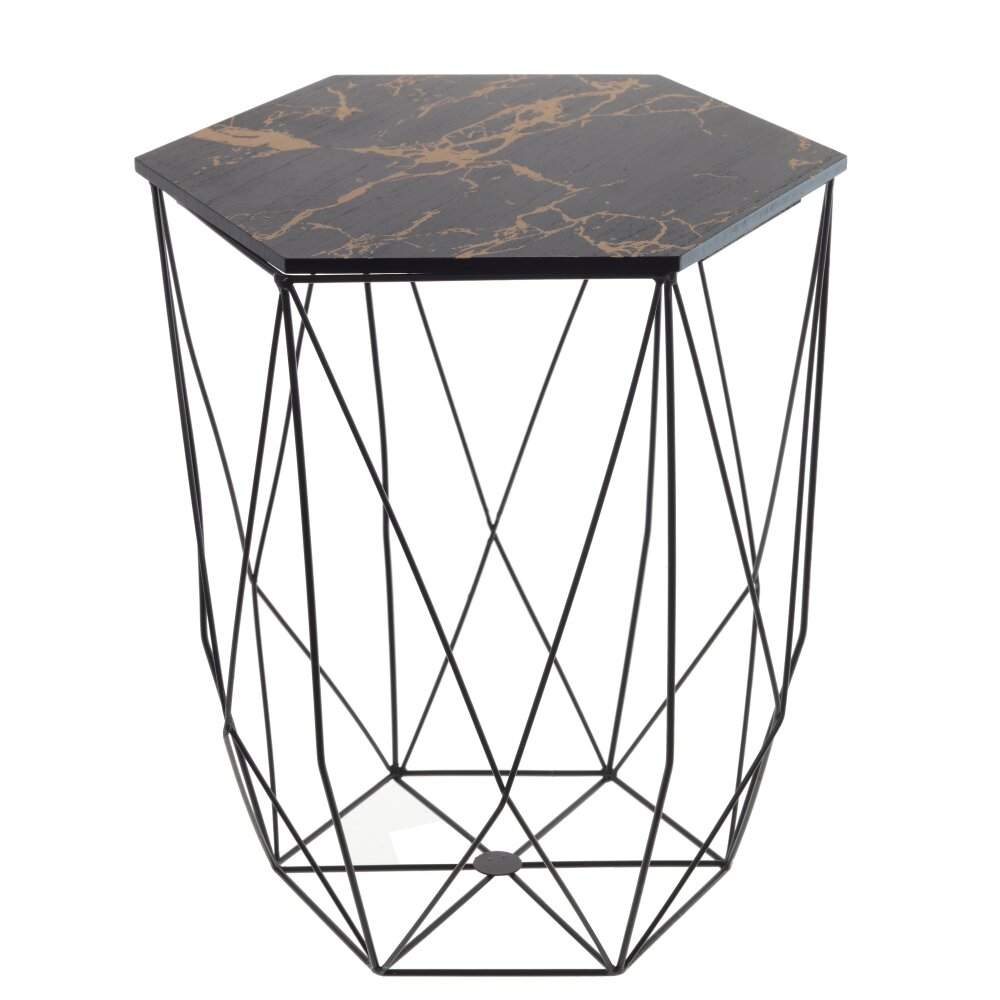 REMECO COLLECTION Столик-корзина декор 768486 L39 W39 H45м
