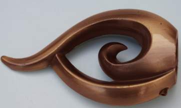 Наконечник DIY  16мм Медь антик Бутон 16.01.13.400