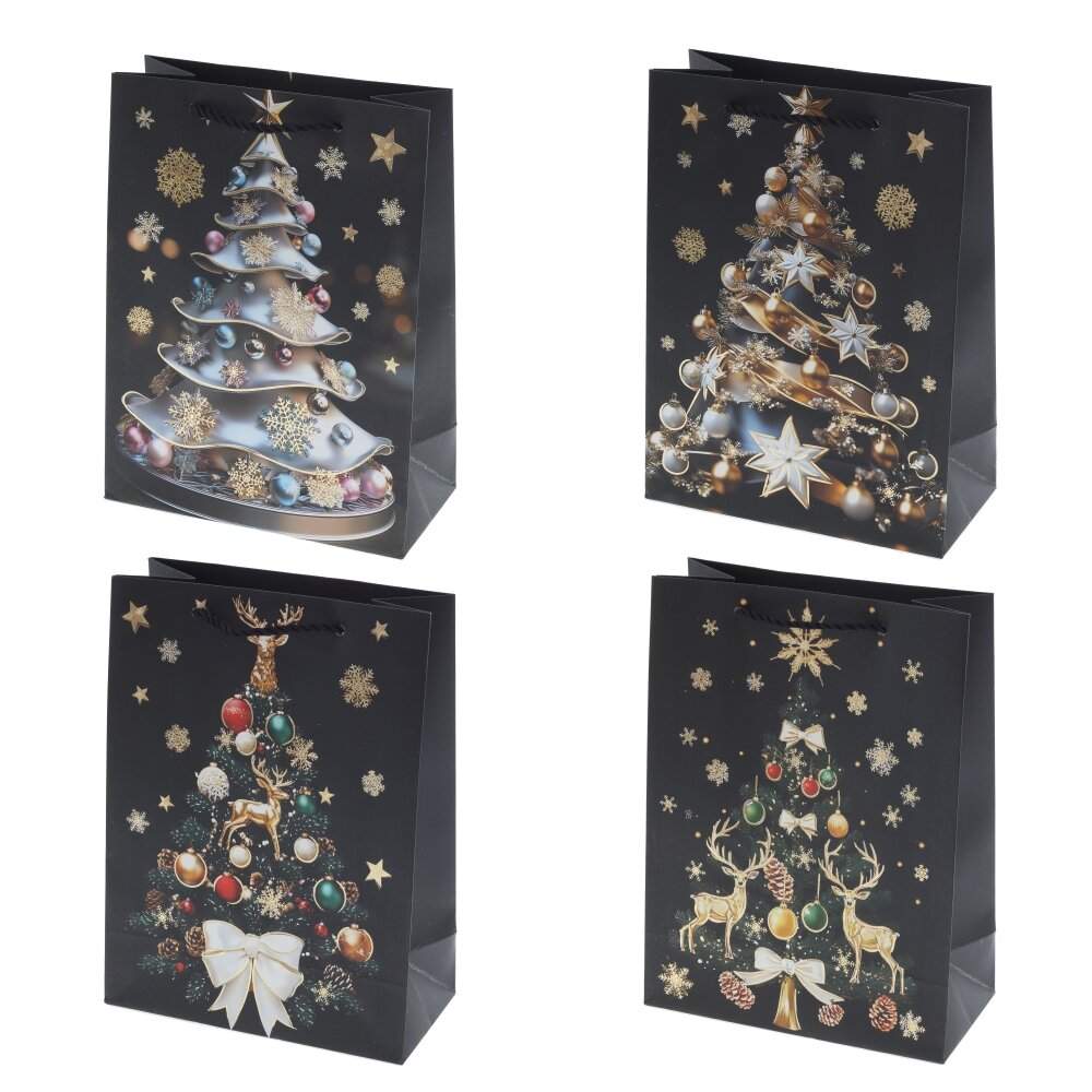 REMECO COLLECTION Пакет подарочный НГ 816957 26х10х32см 4в