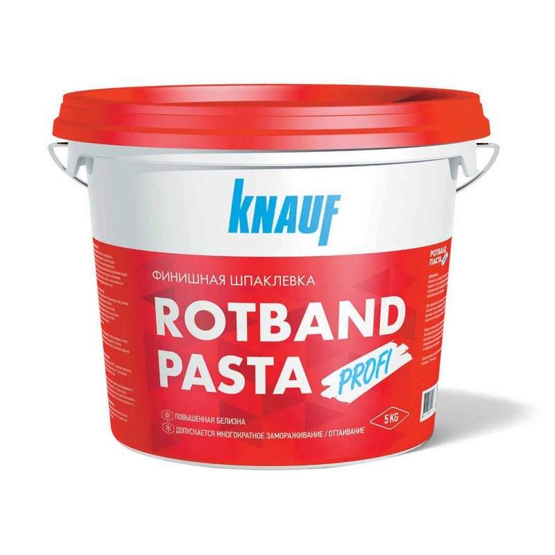 Шпаклевка готовая Knauf Rotband Pasta Profi 5 кг