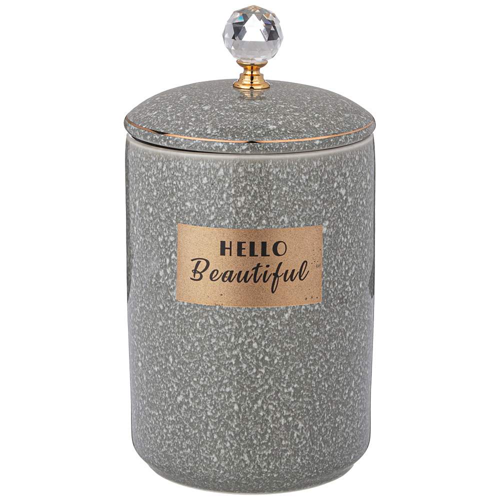 LEFARD Банка 42-520 Grain мятный д/сыпучих 800мл 19х10,5см 