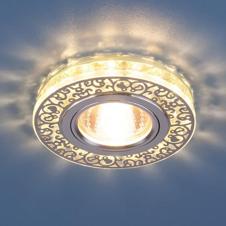 Точечный свет- 6034  MR16  CH/CL  хром/прозрачный