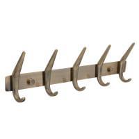 Планка Veragio GIFORTES VR.GFT-9075.BR  с 5-ю крючками  L31,5см  бронза