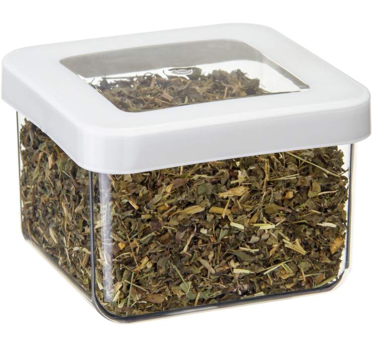 М-ПЛАСТИКА Емкость М1290 Idea Степ д/сыпучих 500мл квадрат 10х10х7см