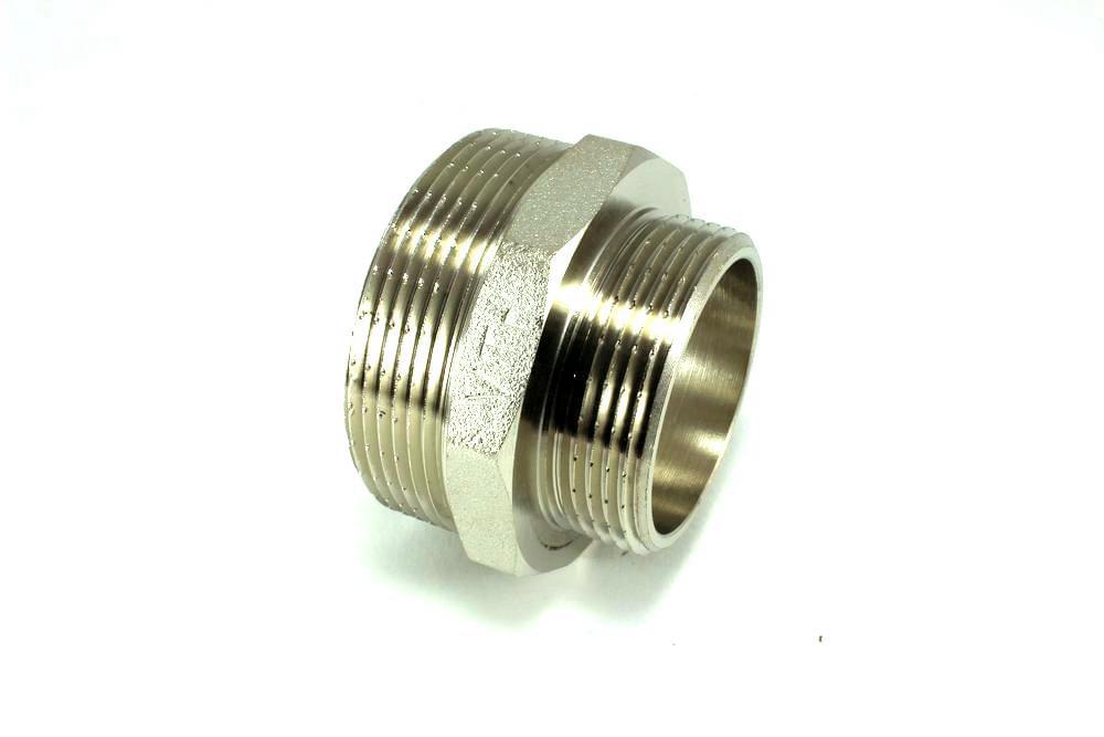 Ниппель перех.2" х 1 1/2" хром  VTr.580.N.0908