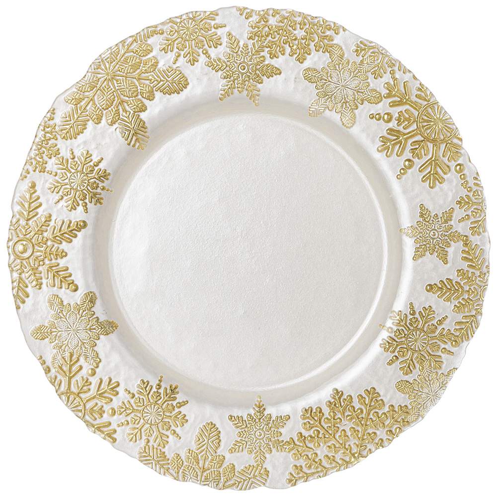 BRONCO Celebration White Тарелка 336-165 подстановочная d33см 