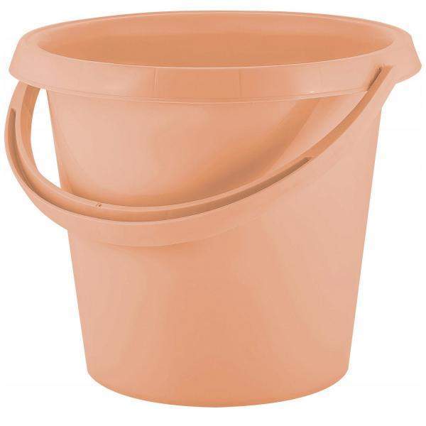 Ведро 10л  Ampari  персик с крыш. РТ9062пк /344490