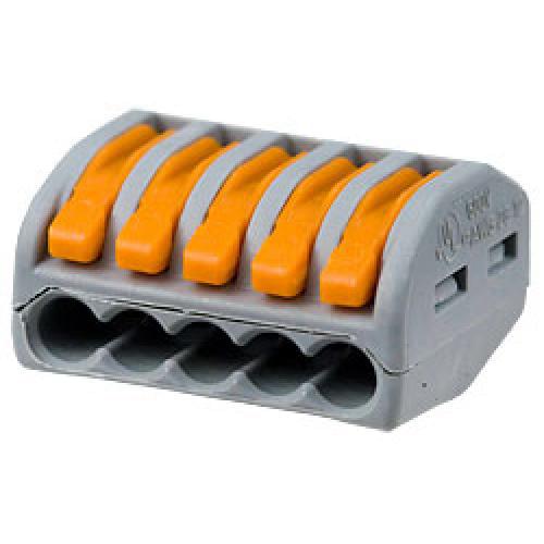Клемма WAGO унив. комп. на 5х0,08-(2,5-4)  222-415  