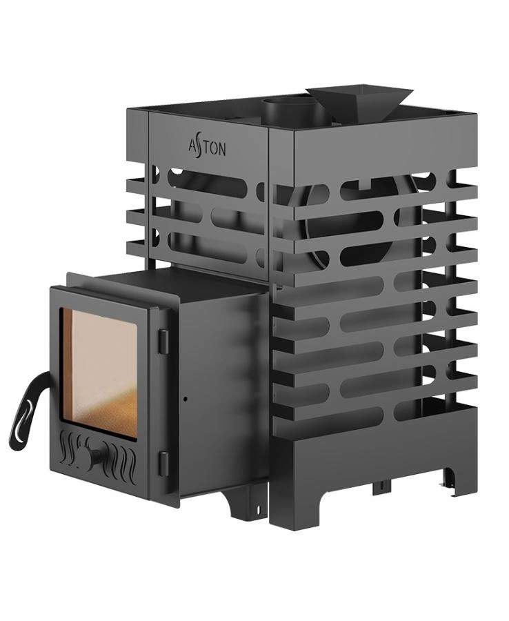 Печь для бани ASTON 12 дверца со стеклом