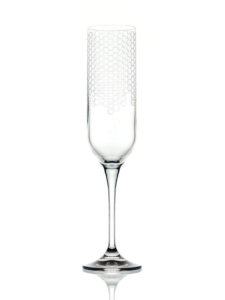 CRYSTALEX BOHEMIA Ума 40860/CH033/200 Набор бокалов д/шампанского 200мл 6шт