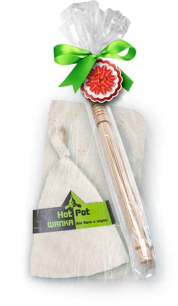 Набор подарочный  "Банные штучки"  3 пр/ в п/п пакете  34211