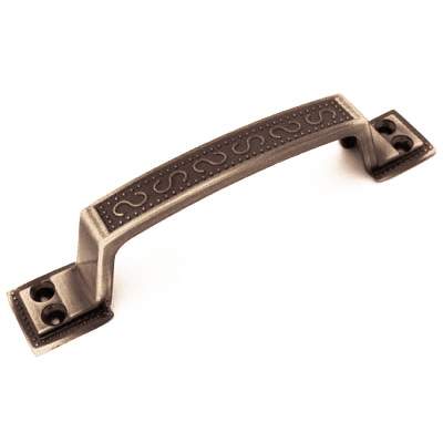 Ручка-скоба  РС 100-1 старая медь  Аллюр