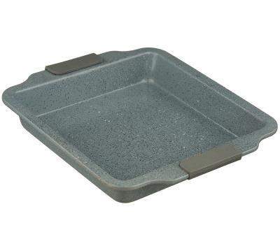 КАТУНЬ Форма КТ-П-КС30М мраморный квадрат силиконовые ручки 30,5х27х4,4см