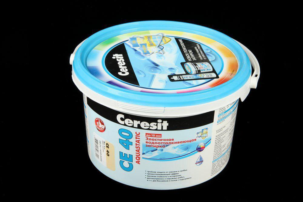 Затирка Ceresit CE A 40 эл. вод. пр/гриб. 2кг мельба 1427833