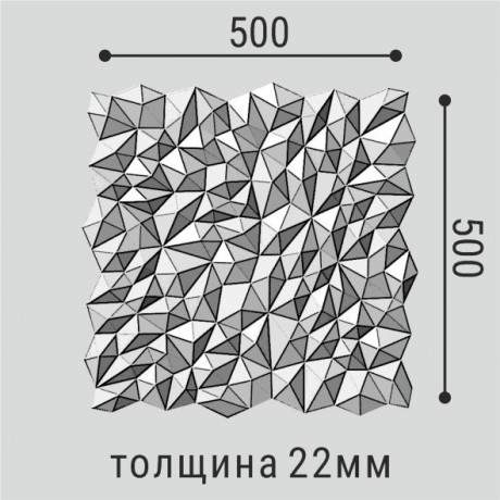 Панель стеновая XPS BD 15 50*50/6