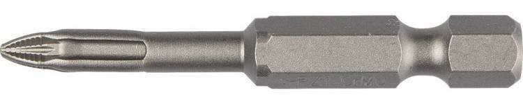 Бита X-Drive Kraftool PZ1 торсионные кован.обточ. 26123-1-50-10 Cr-Mo сталь Е 1/4 50мм 