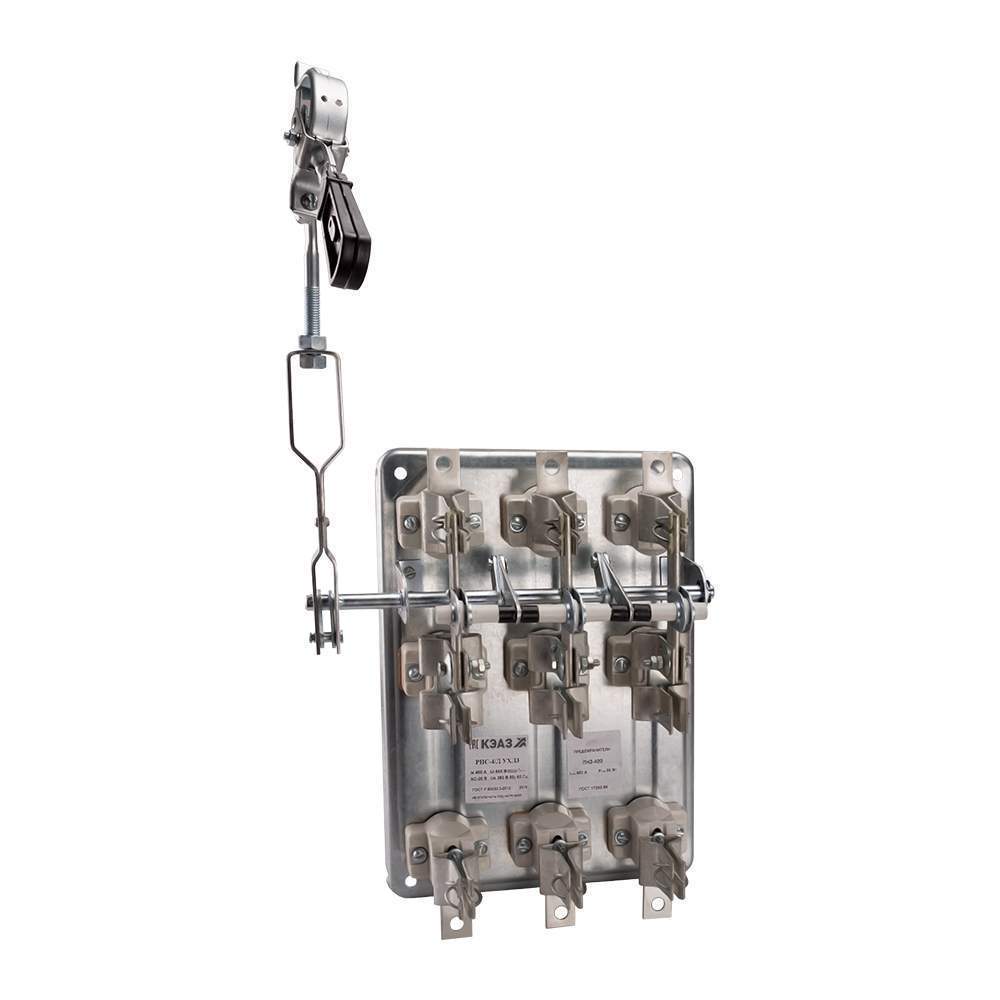 Рубильник РПС 4Л 400А без ПВ УЗ КЭАЗ 111469/1027727