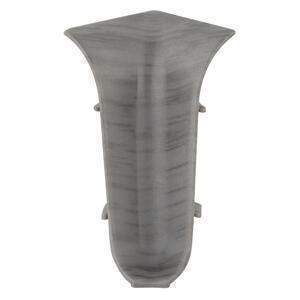 855    Угол внутренний 58мм Серебристый жемчуг