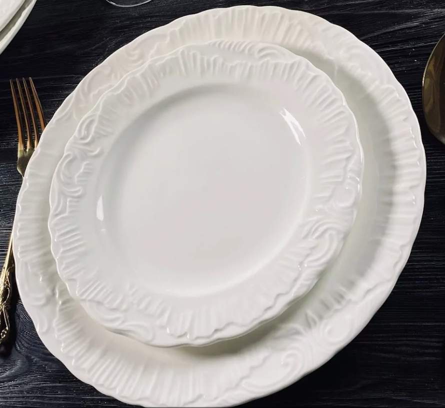 LENARDI Аврора Набор тарелок 305-024 мелких 20,5см 6шт 