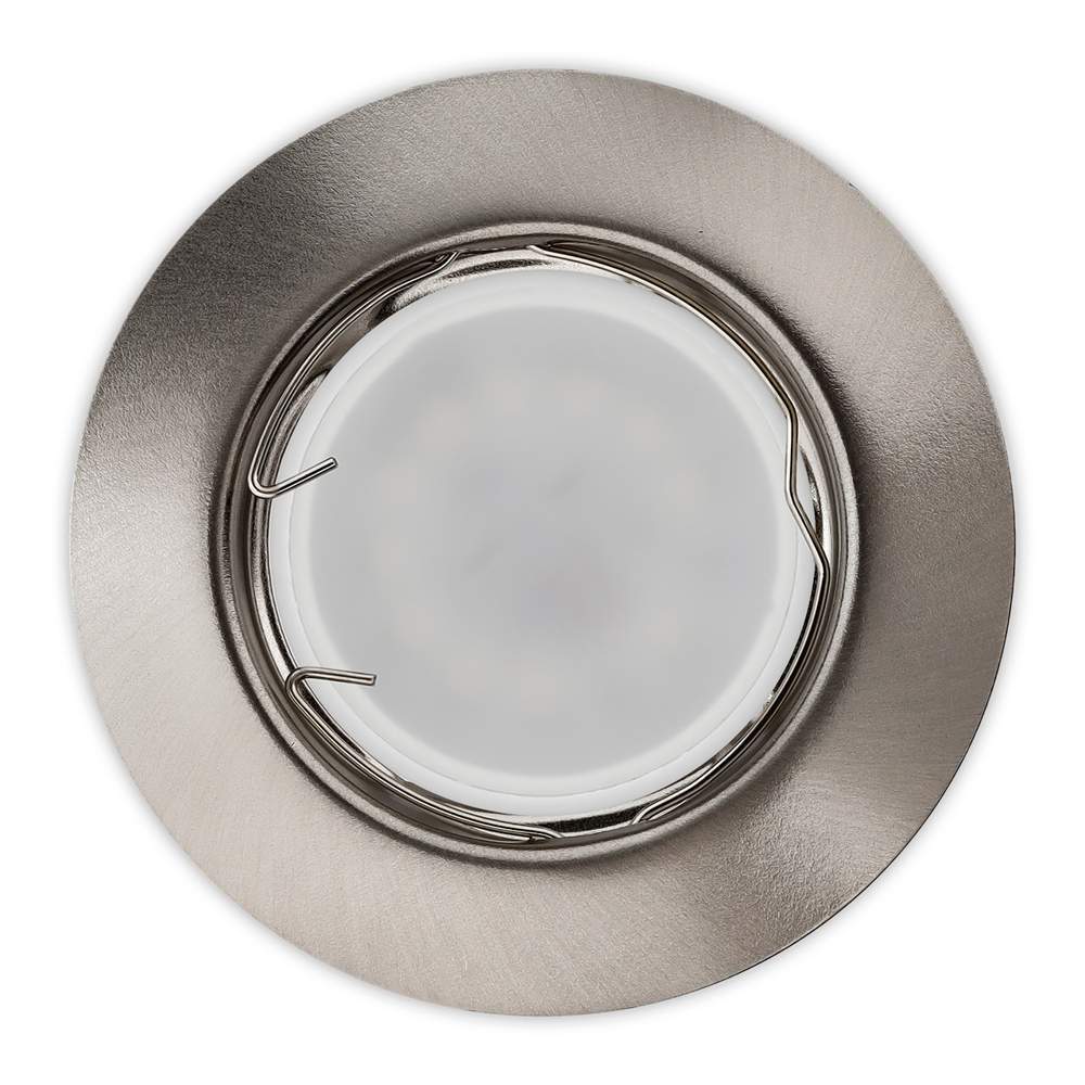 Светильник встраив. под лампу MR16 никель выпуклый (SBL-08NC-MR16)