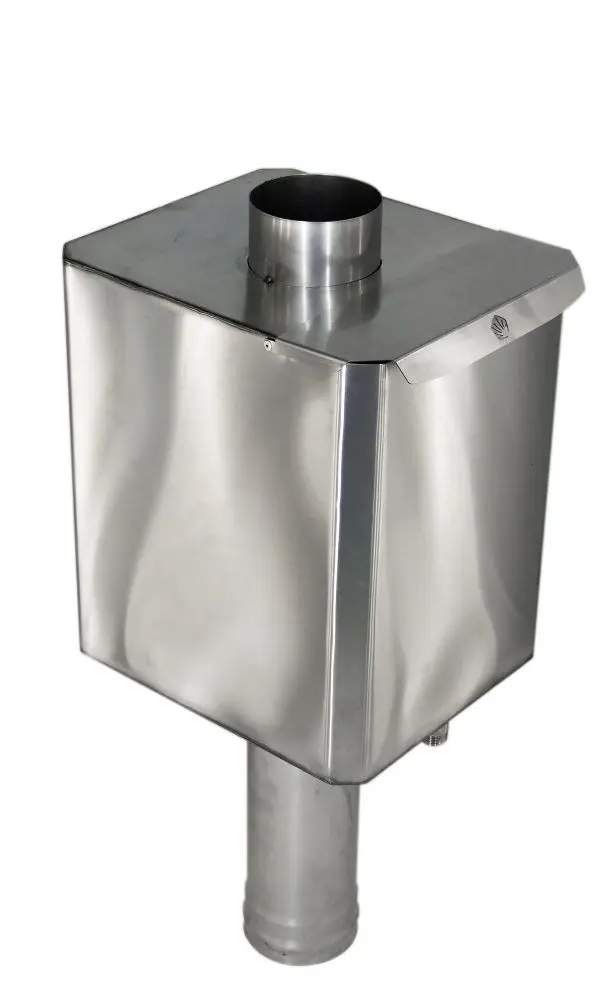 Бак-труба 40л Ф115 (0,8м)-0,8мм  AISI 201