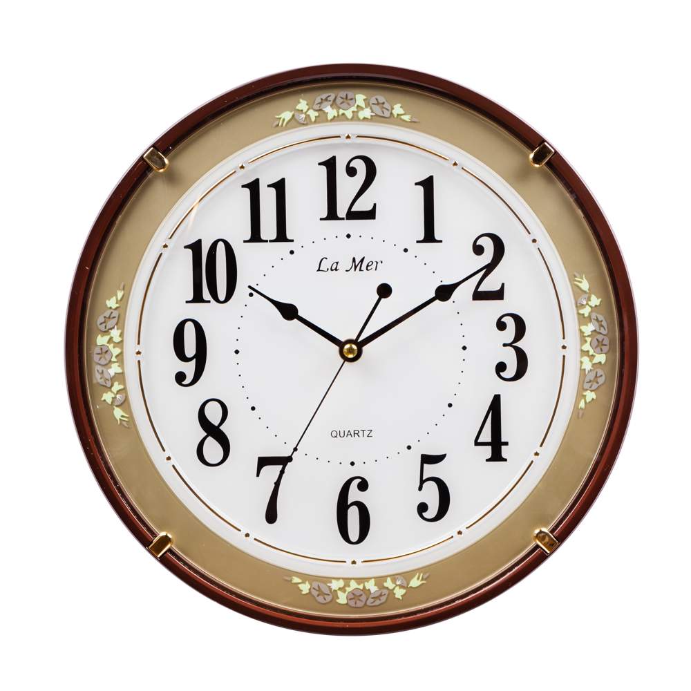 LA MER Часы GT009016 330х330х53мм пластик
