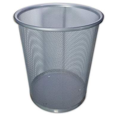 Ведро круглое  15л.  металл.  офисное  сетчат. б/кр  420