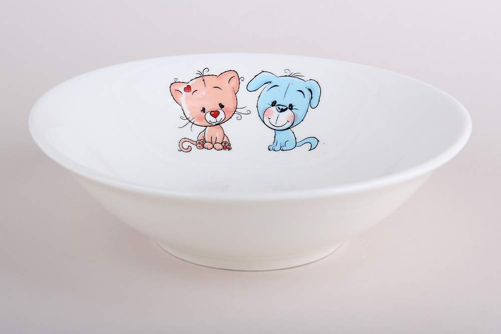 КОРАЛЛ Друзья Салатник 600мл/17см 183017/YXD02