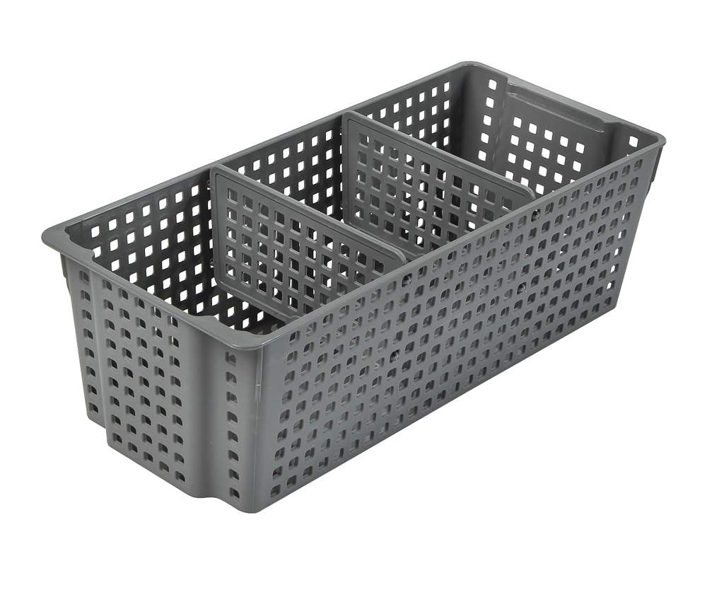 VIOLET Органайзер 452018 Лофт графит д/хранения специй с перегородками 297х130х96мм 