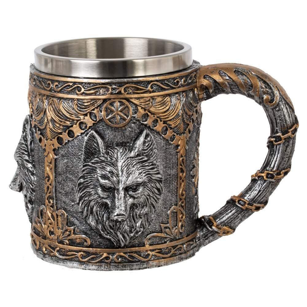 REMECO COLLECTION Кружка д/пива сувенирная 773688 Волк 450мл 16х12х11,5см