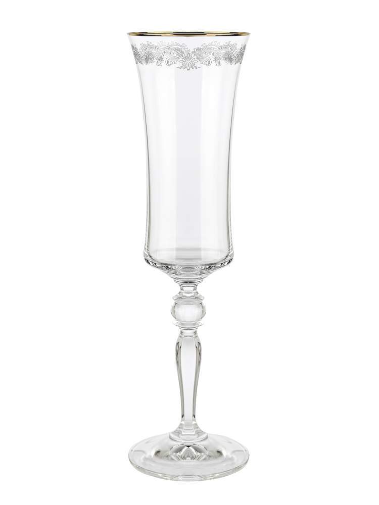 CRYSTALEX BOHEMIA Грация 40792/OMAZ2303/190 Набор бокалов д/шампанского 190мл 6шт