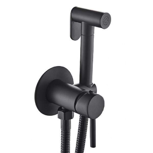 См-ль скрытого монтажа с гигиен.душем  SMH06 Black