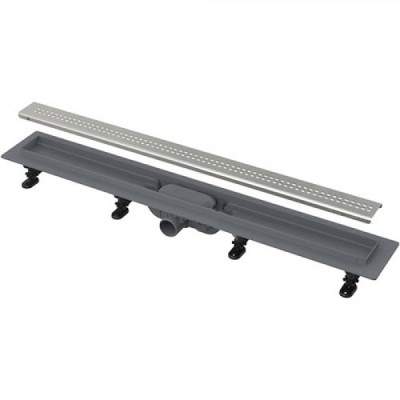 Водоотводящий желоб APZ9-550М/AG100201550 Simple с порогами + перфорир.решетка