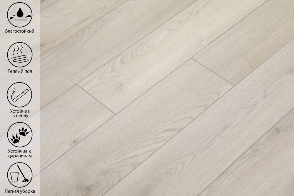 Ламинат Peli Loft LF-701 Испир Дуб 1290*157 8/33 (1уп.- 1/8шт / 1,62м2)