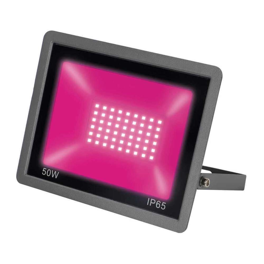 Прожектор Uniel  ULF-P42-50W/SPBR  для растений  IP65 180-260В Black UL-00010384