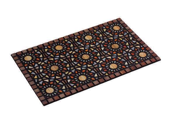 Коврик придверный Апачи  46х76  Entranced Mosaic Grain (Мандала)