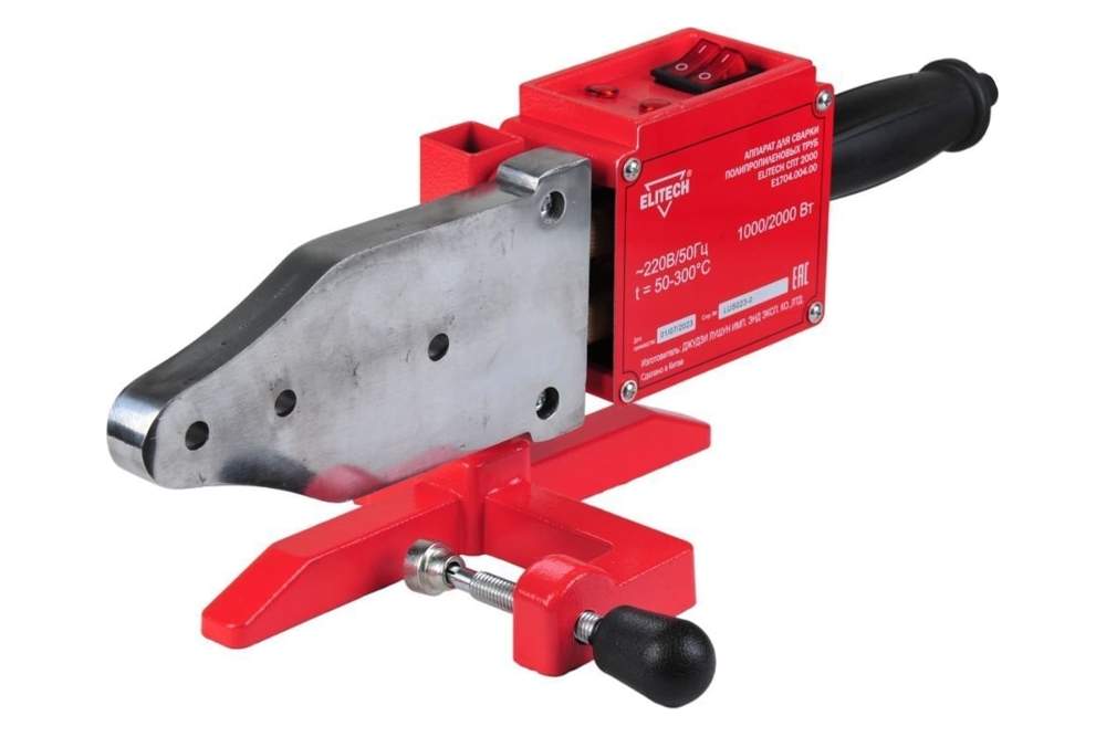 Сварочный аппарат ELITECH СПТ 2000 для п/пропилен труб E1704.004.00