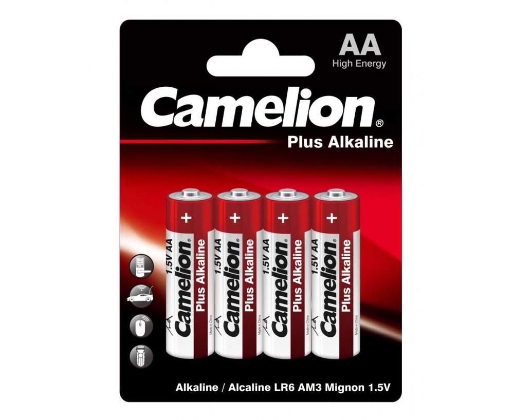 Элемент питания CAMELION  Plus Alkaline LR6/316 BL4 112641
