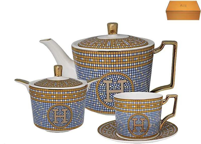 LENARDI Сервиз чайный 244-006 16пр/6перс 250мл